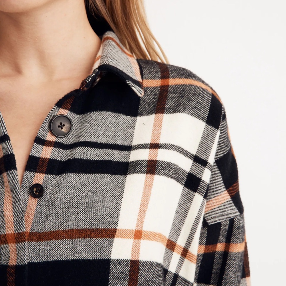 Madewell Flannel Bromley Shirt - Picture 2 of 5